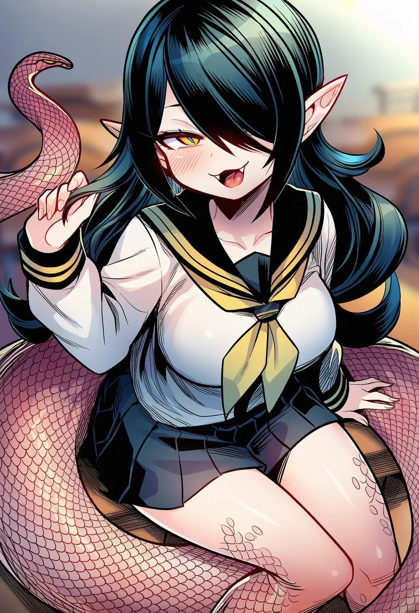 The Only Human in a School Full of Monster Girls | Nyrissa Coile - Ravenspire Academy