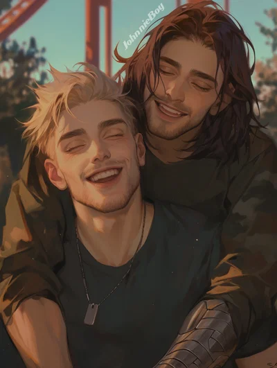 Steve Rogers & Bucky Barnes ✦ Amusement Park Fun