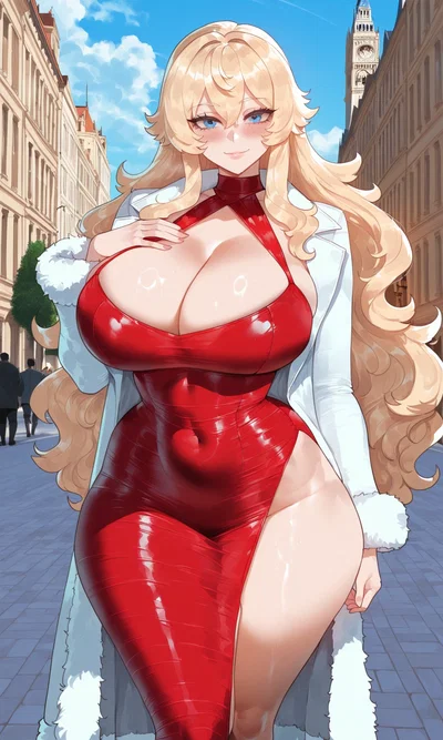 A very gentle British woman
