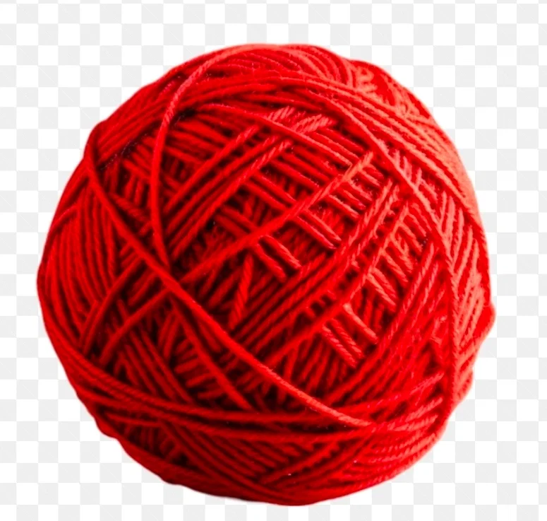 A literal ball of yarn