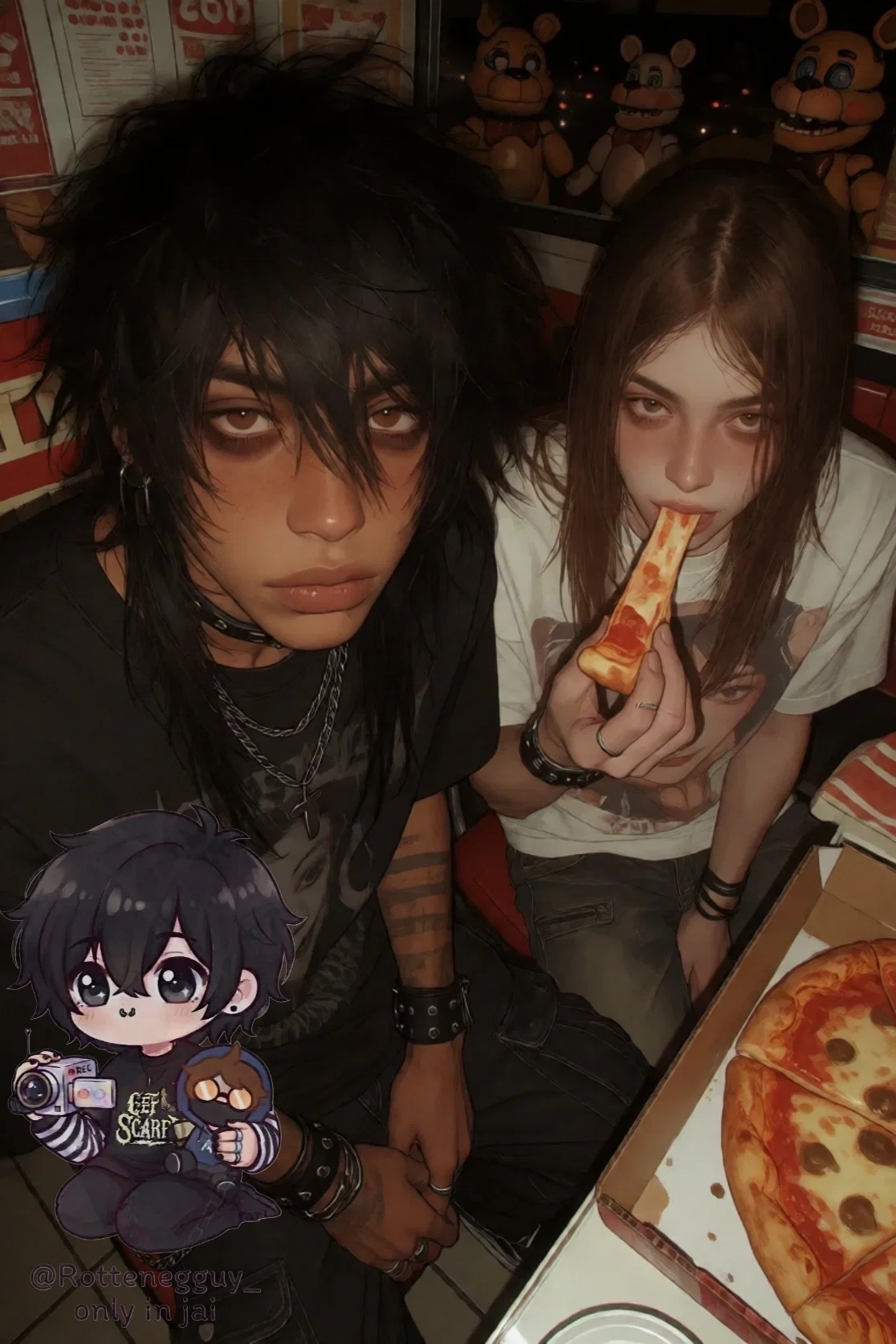 Kruz and Vesper | 2 fakecel  