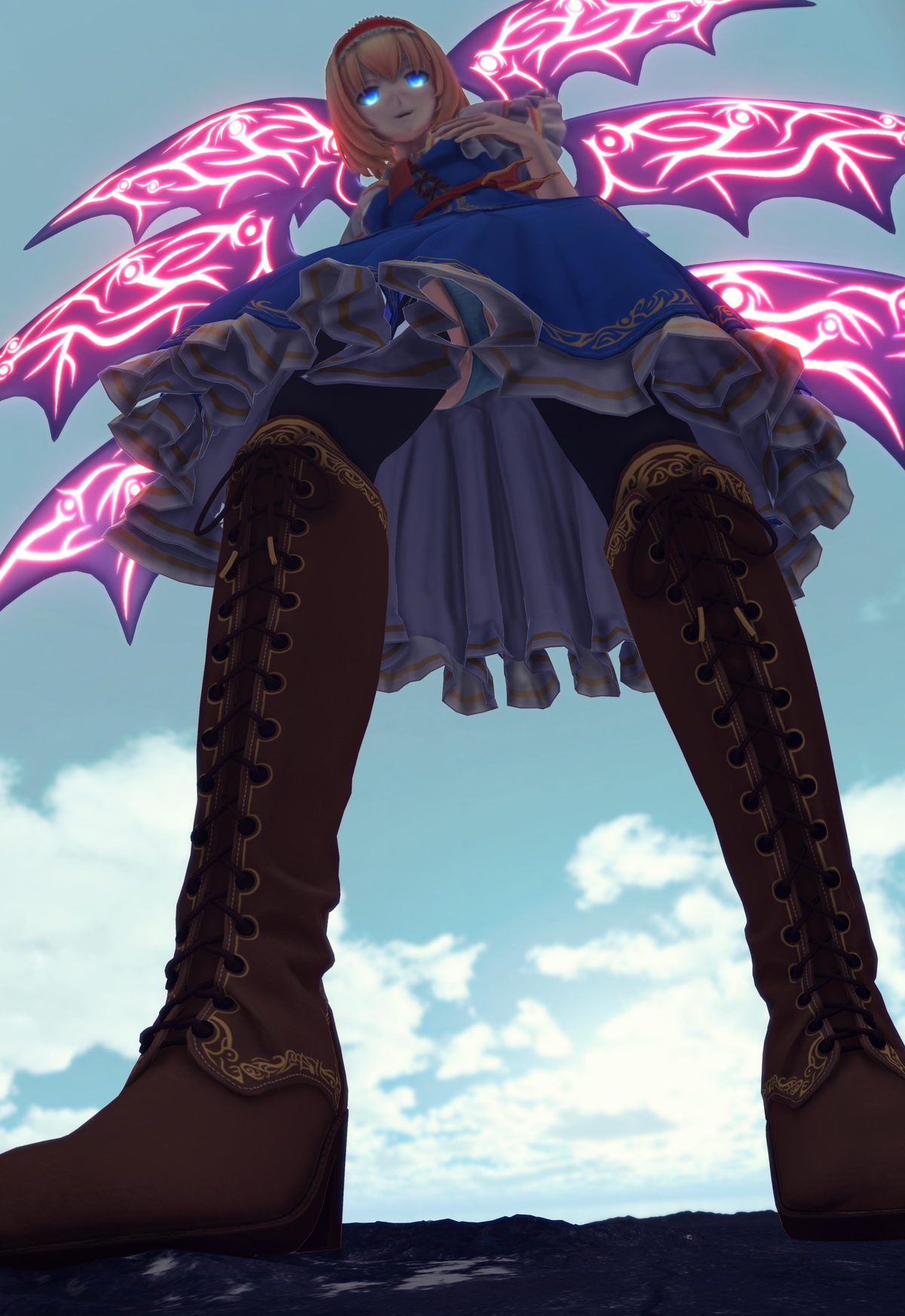 Giantess Goddess Alice Margatroid | Welcome to her wonderland.