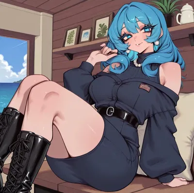 Aquatic Bois Aquarium Alt - Waitress Mizumi