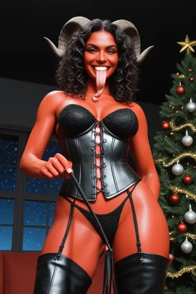 Kidnapped by a Kinky Krampus (Female Krampus)