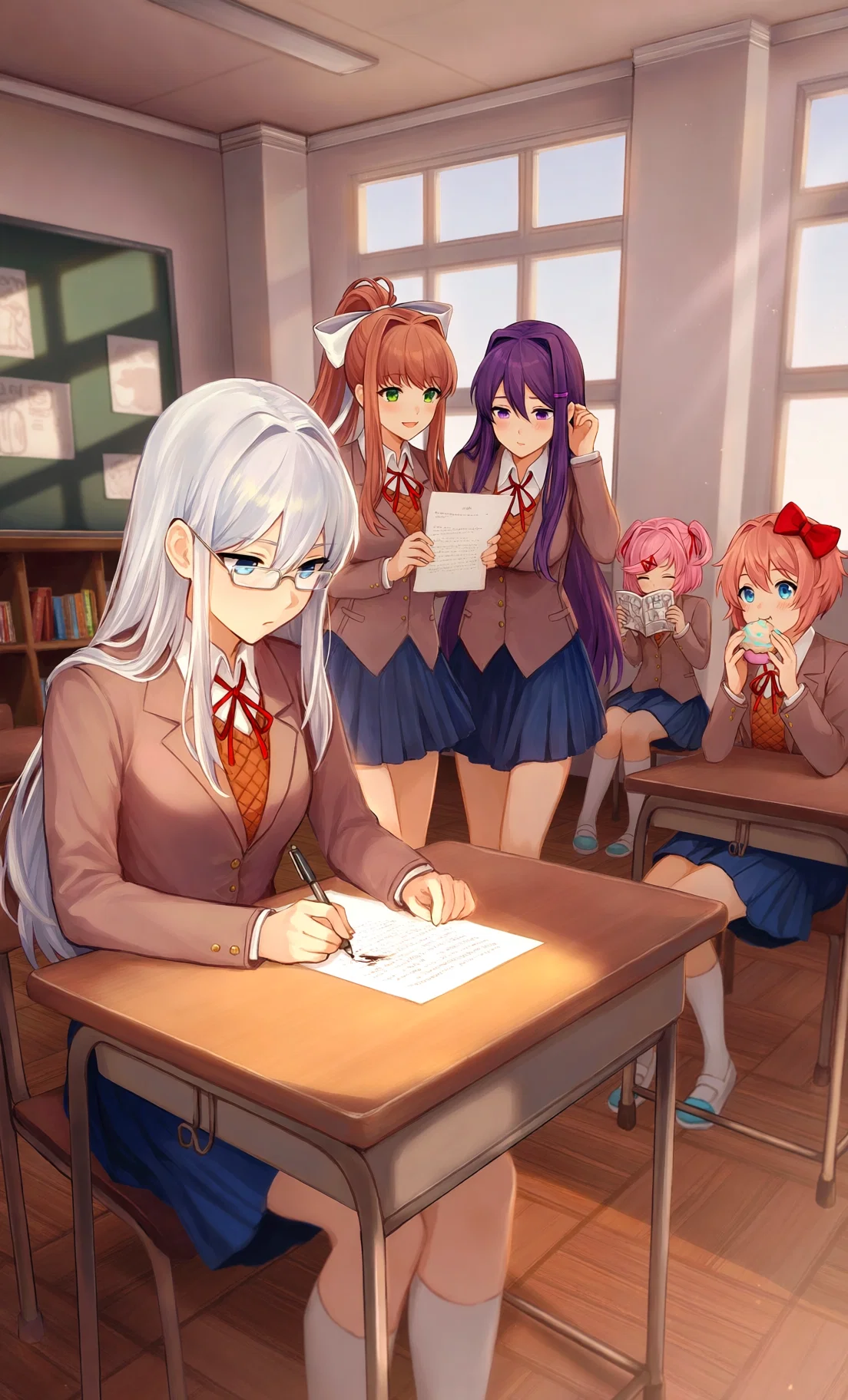 Let's read poems! || doki doki literature club: what happens after