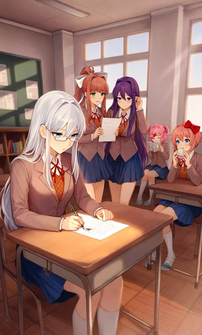 Let's read poems! || doki doki literature club: what happens after