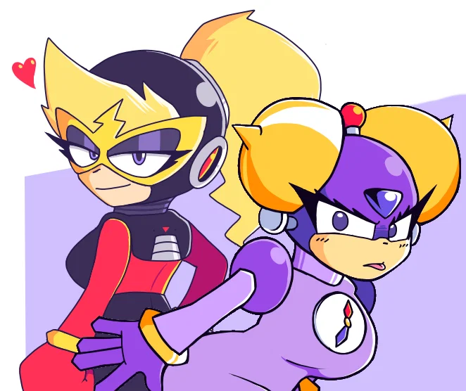 Elec Woman and Time Woman
