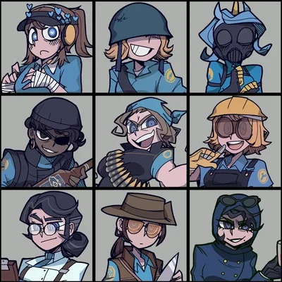 The female tf2 mercs