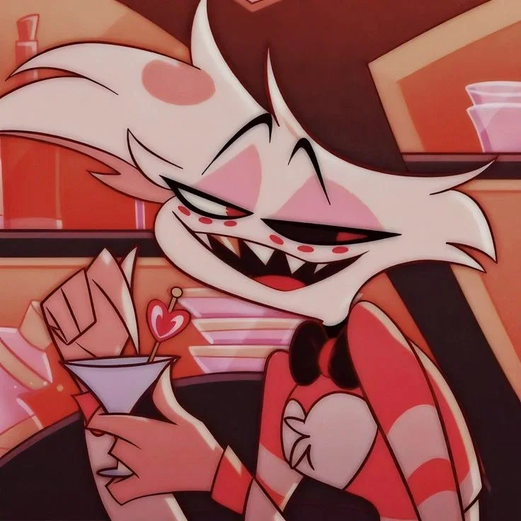 “Wait. . .Ya helping me?“ || ANGEL DUST -HAZBIN HOTEL ||