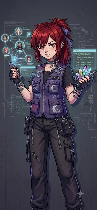 My ooc friend character creation assistant, proxie approved Rebel