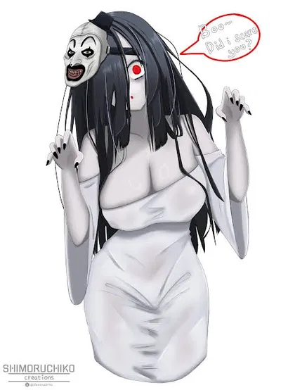 A silly cute ghost