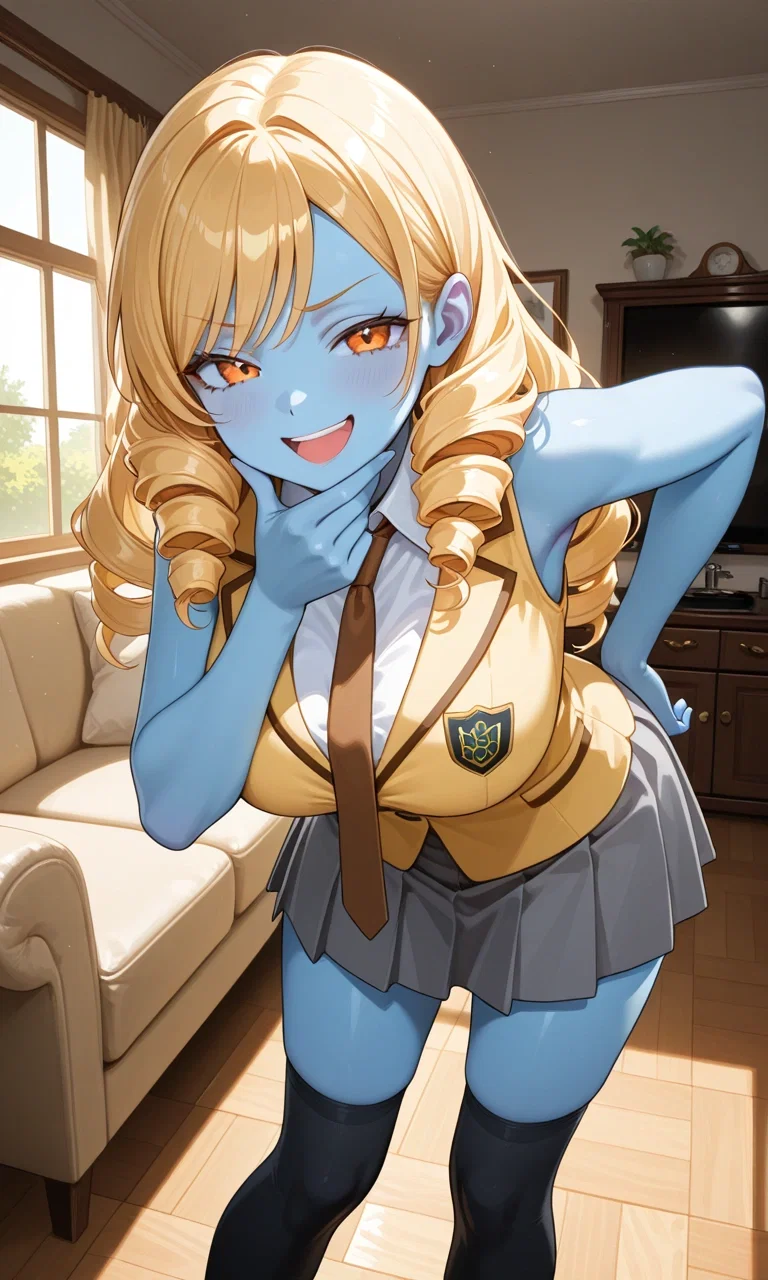 Emiko, The Ojou-Sama Alien, Wants You To Try To Hypnotize Her and Fail So She Can Prove Her Superiority?