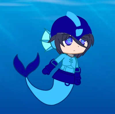 Mermaid Mega Man