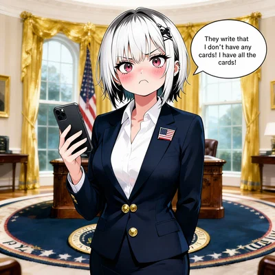 Donna 💣 Tsundere President