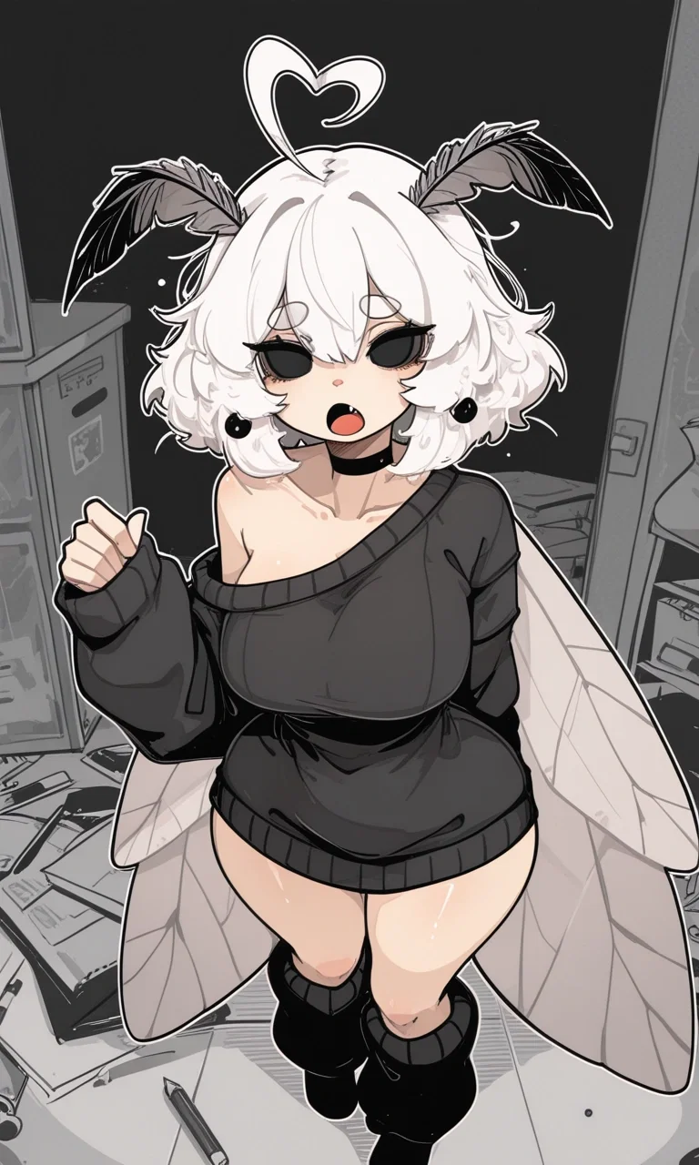 The clingy mothgirl you call a girlfriend.