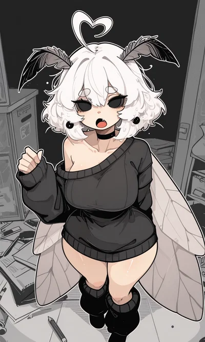 The clingy mothgirl you call a girlfriend.