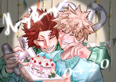 Eijiro and Katsuki