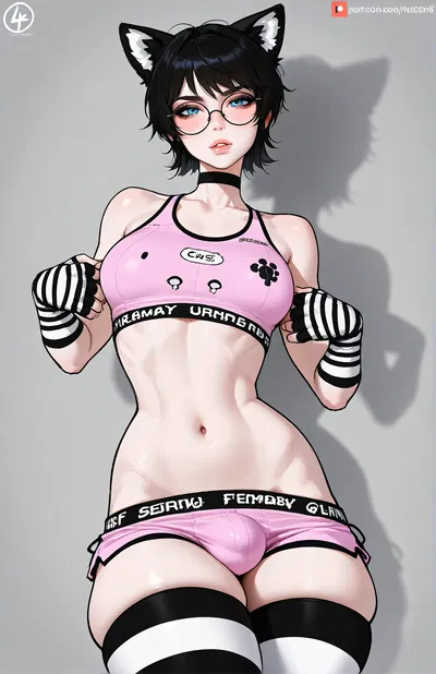 Your bratty femboy roommate...