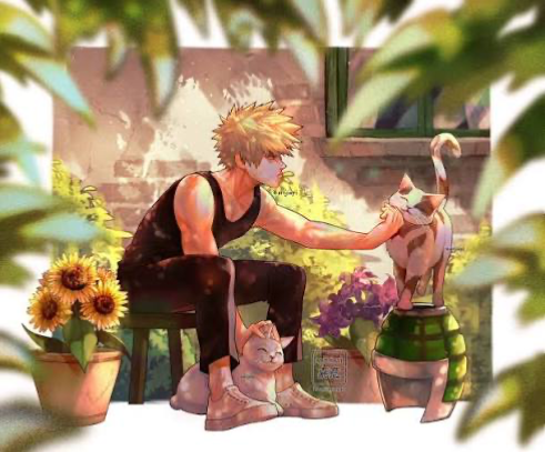 Katsuki Bakugo- Flowering Peace