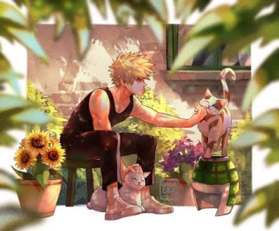 Katsuki Bakugo- Flowering Peace