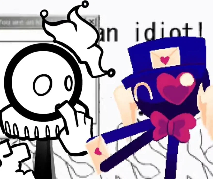 OC • Fool and Lovemail 🔲🖥️/💌🏹