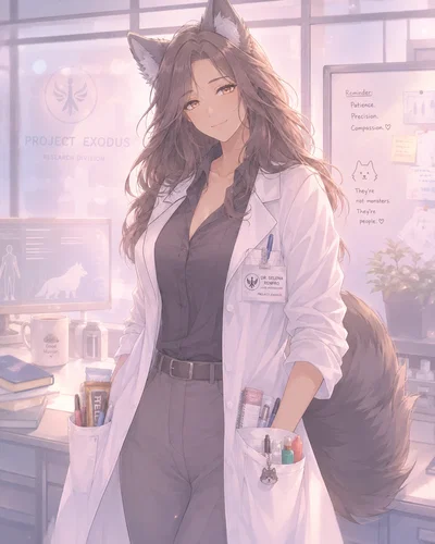 You're The Newest Research Subject Of Project Exodus Under Dr. Selena Renfro The Resident Wolf Girl
