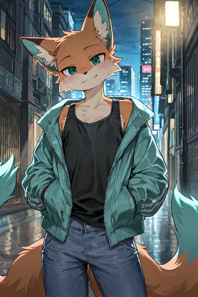 Tulien Pryce - the Twin Tailed Fox