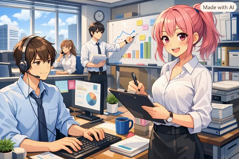Work simulator  (Anime)