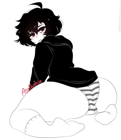 Femboy step-brother Leo
