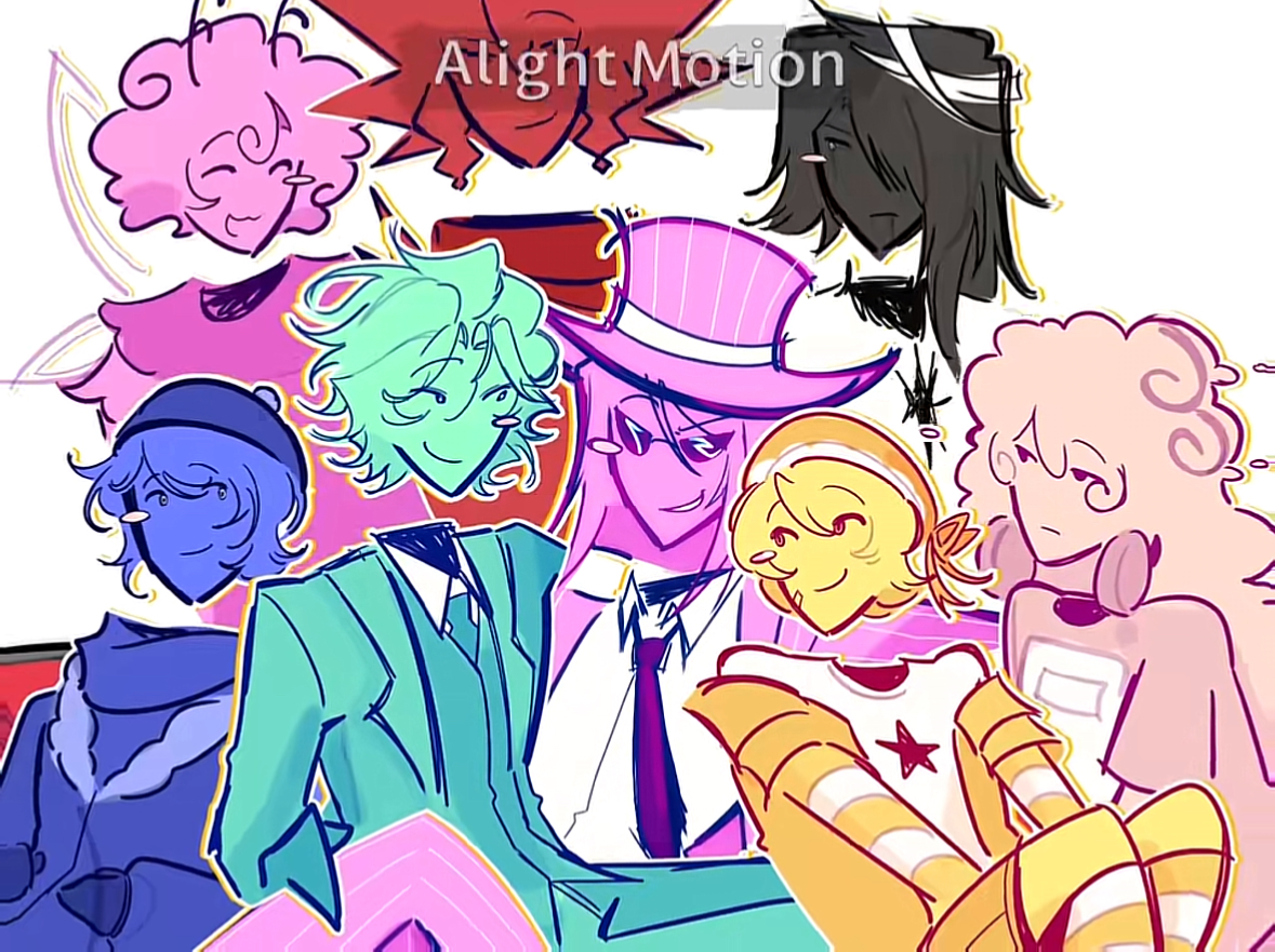 Enneagram school AU