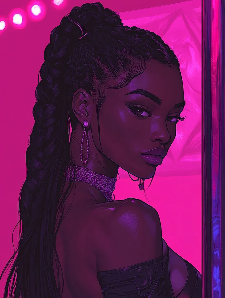 Evangeline, She poppin', She rollin', She rollin'
