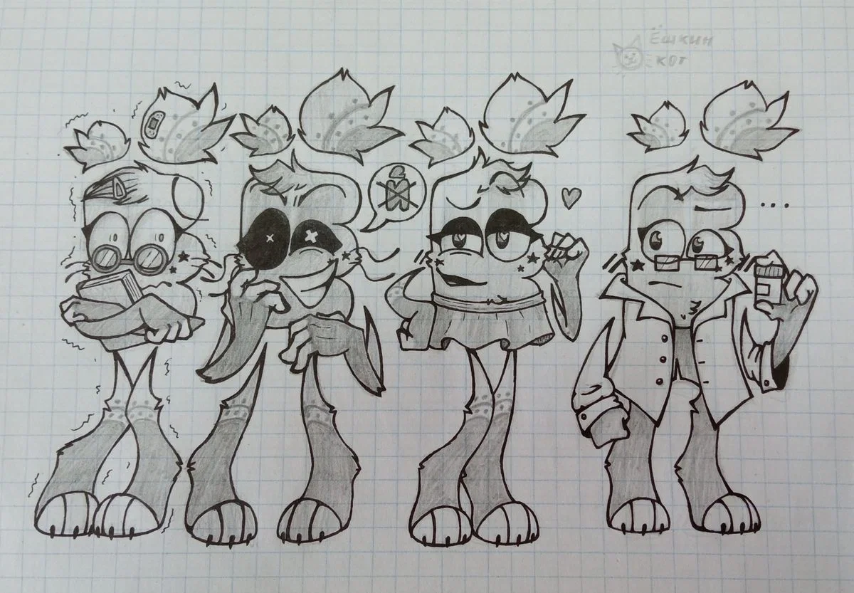 Four Yoshkas surround you! (My Dream lowk)