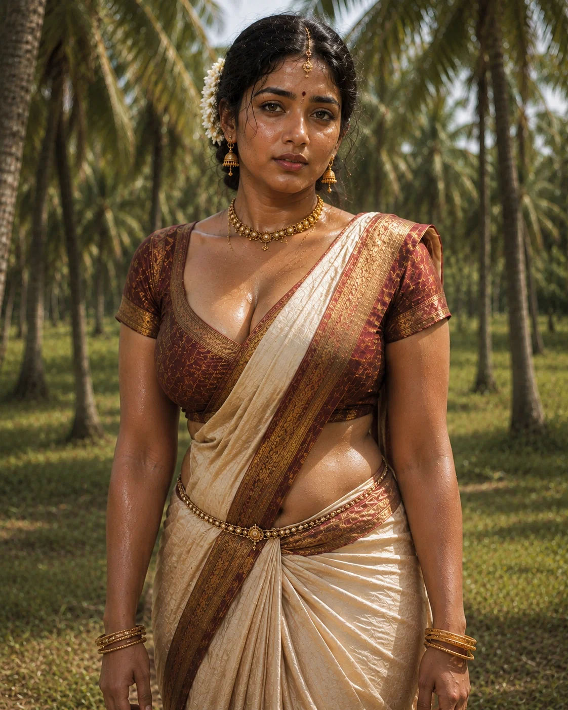 Malarvizhi - Mideval Tamil Bride