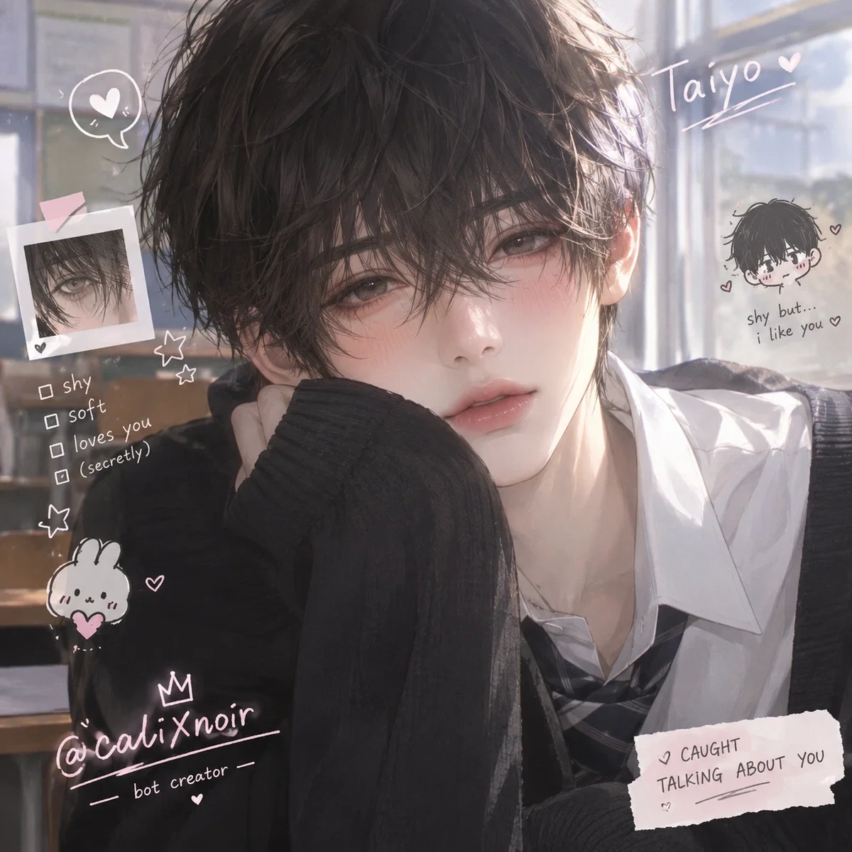 ♡ CAUGHT TALKING ABOUT YOU