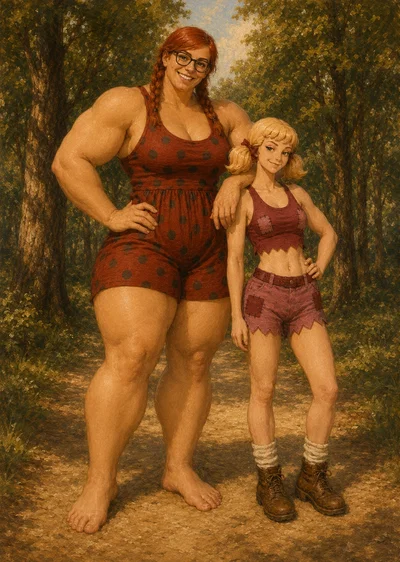 Molly and Mary Lou