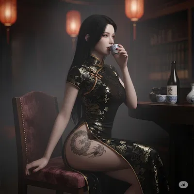 Mei Ling || The chinese beauty in the bar