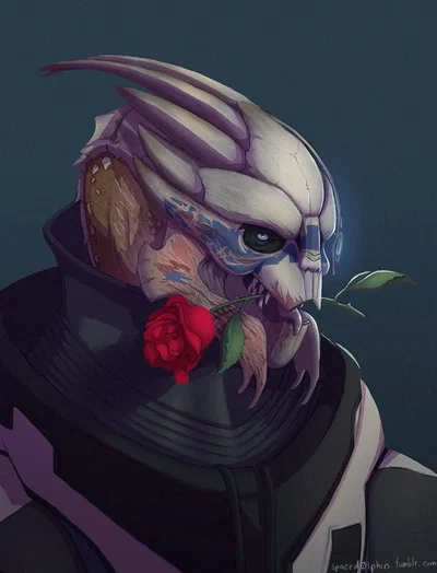 Garrus Vakarian- Care for a dance?