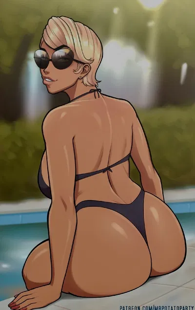 Poolside Mommy