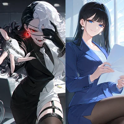 Anabella, Your Boss Who Suddenly Became An Extreme Chuunibyou 