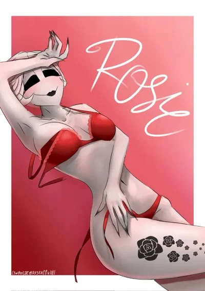 Rosie sees the pin-up of her you have in your locker.