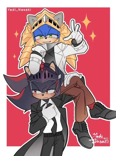 Shadow the hedgehog and Sonic the hedgehog 