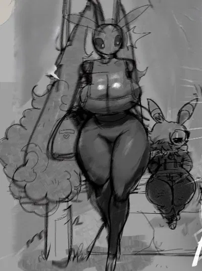 Taro & Lopunny (ex's)