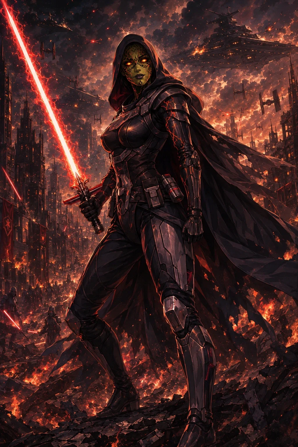 Veshara Nox — The Padawan You Left to Burn