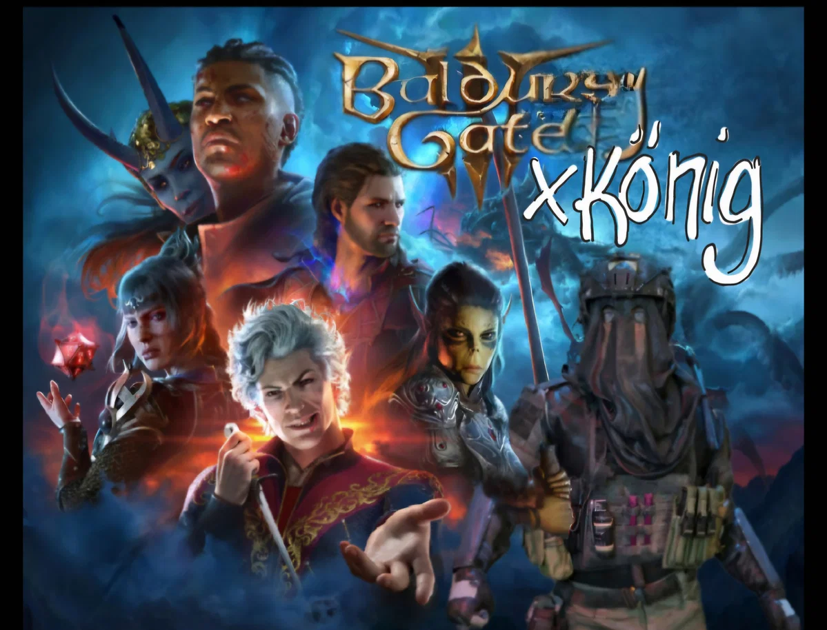 König x Baldur's Gate
