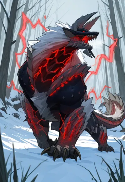 Stygian Zinogre // Hell Wolf Wyvern