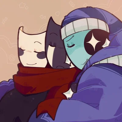Gentle hugs ~ 🎭🌙
