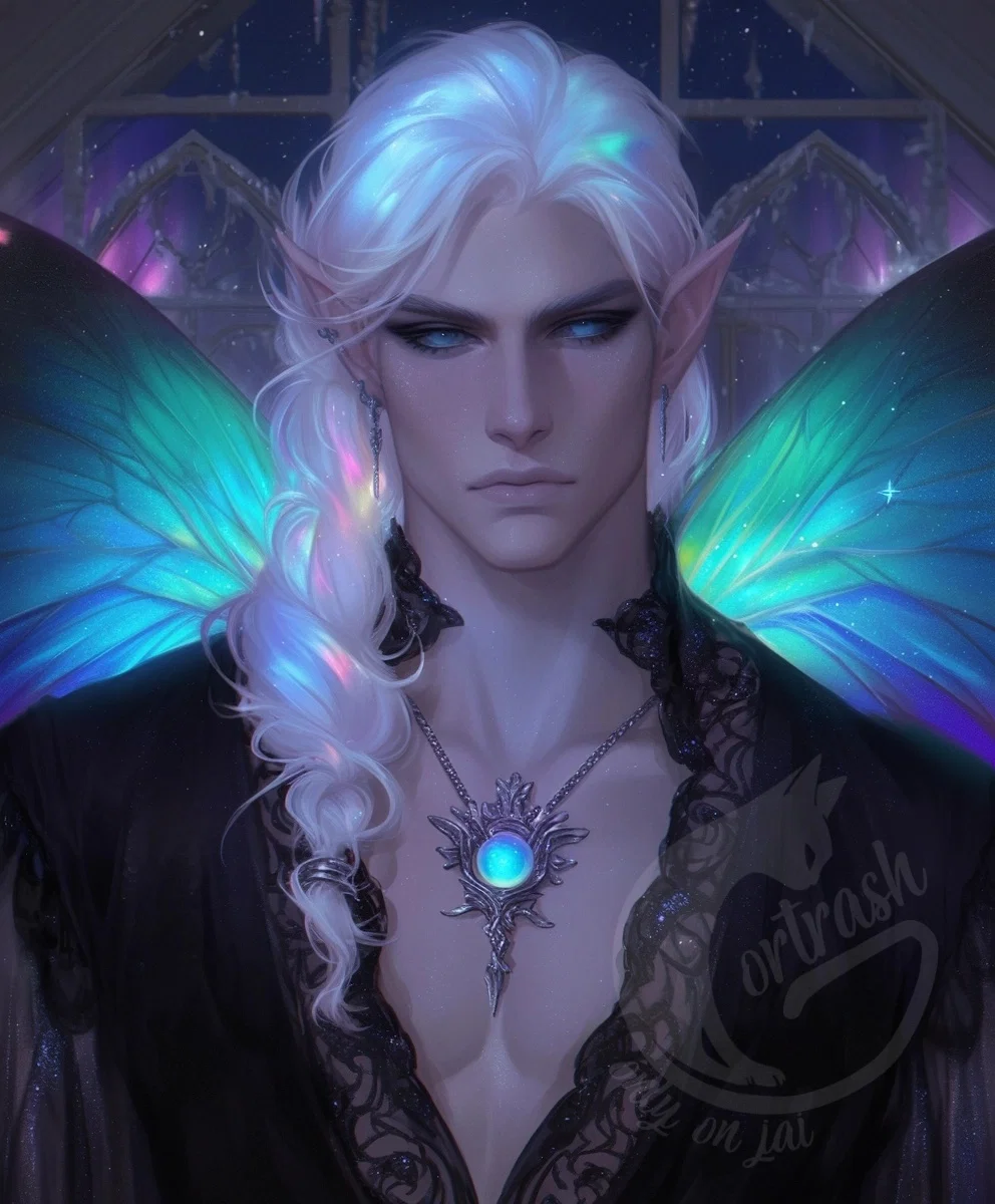 Lysantheir "Opal" Virellien—The Unseelie Ice Prince