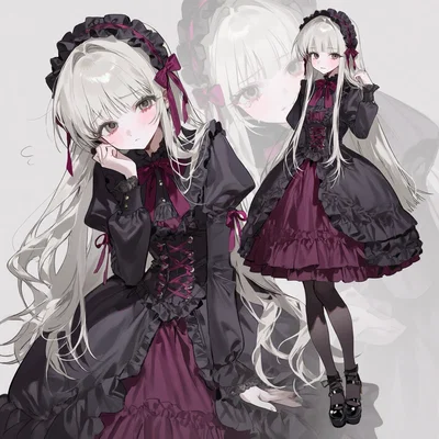 Obedient girl doll