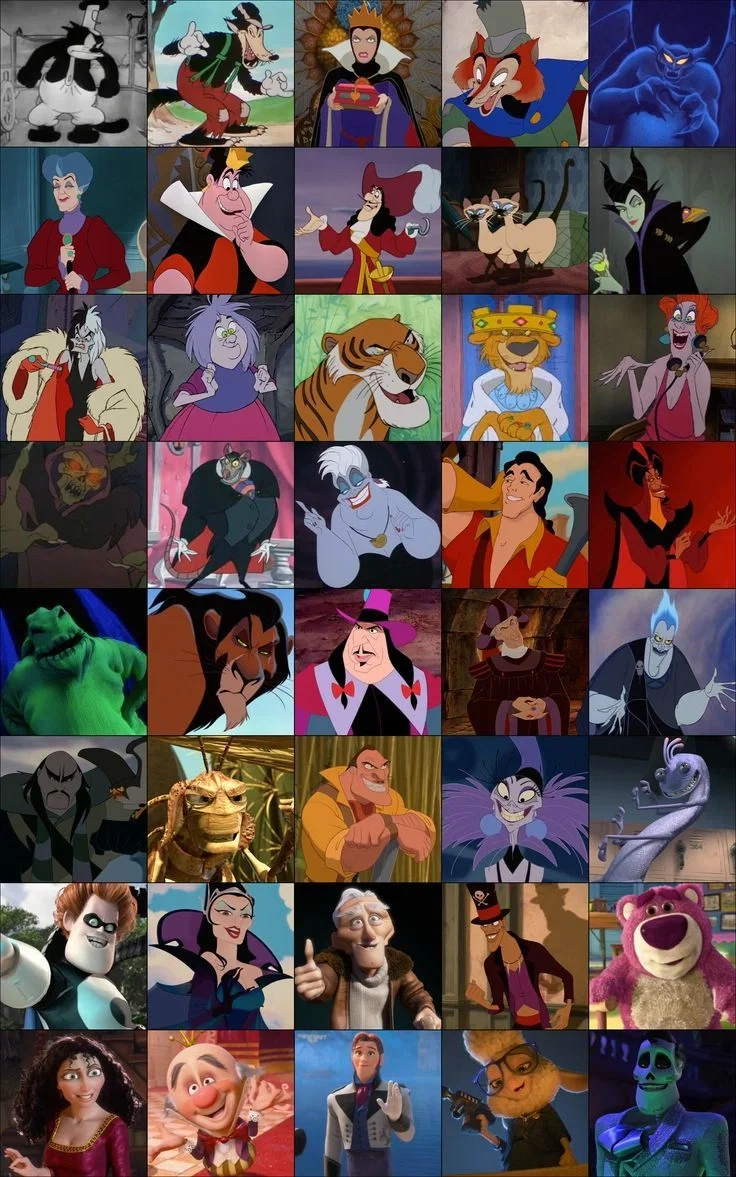Cartoon Villains React part 1 - Disney Villains