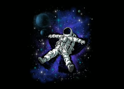 Lonely astronaut 